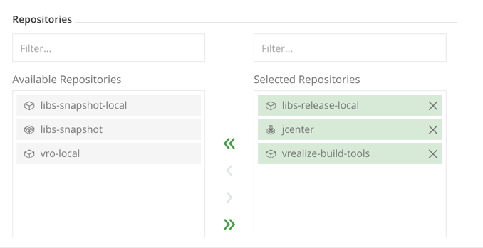 Add vrealize-build-tools repo to selected repos